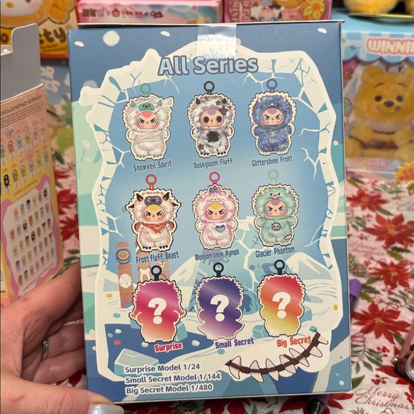 Baby Three Yeti Plush Blind Box “Glittershine Frost” ❄️🩵 - Picture 15 of 15